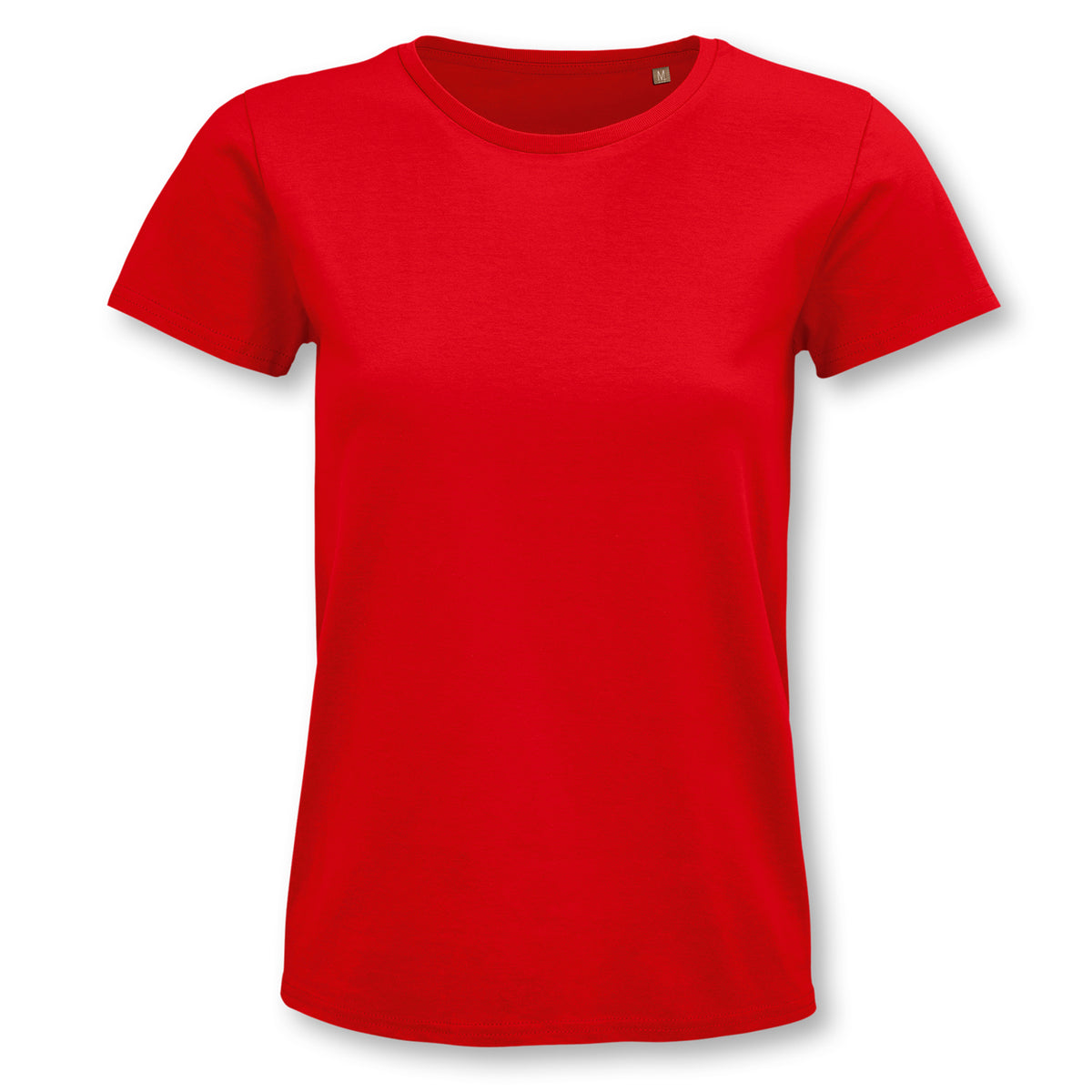 SOLS Pioneer Womens Organic T-Shirt - Red