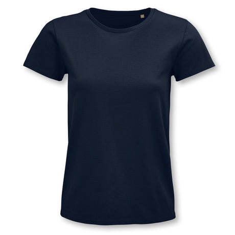 SOLS Pioneer Womens Organic T-Shirt - French Navy