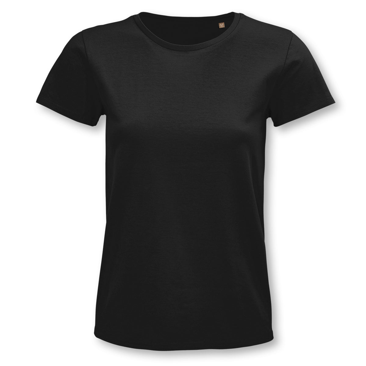 SOLS Pioneer Womens Organic T-Shirt - Deep Black