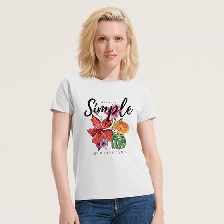 SOLS Pioneer Womens Organic T-Shirt - Feature