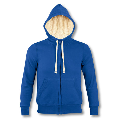 SOLS Sherpa Unisex Zipped Sweatshirt - Royal Blue