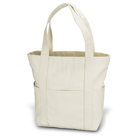 Amsterdam Canvas Tote Bag - Natural