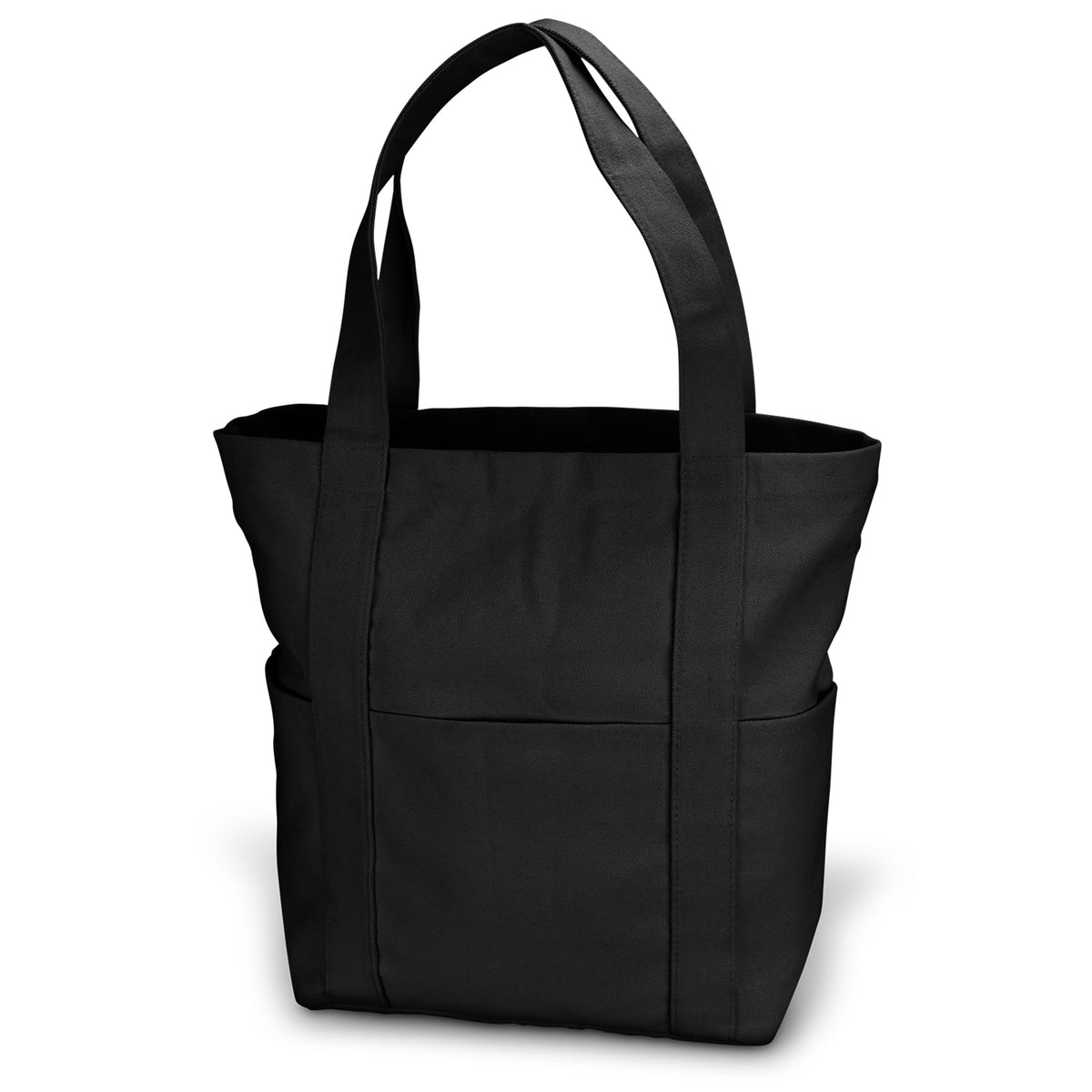 Amsterdam Canvas Tote Bag - Black