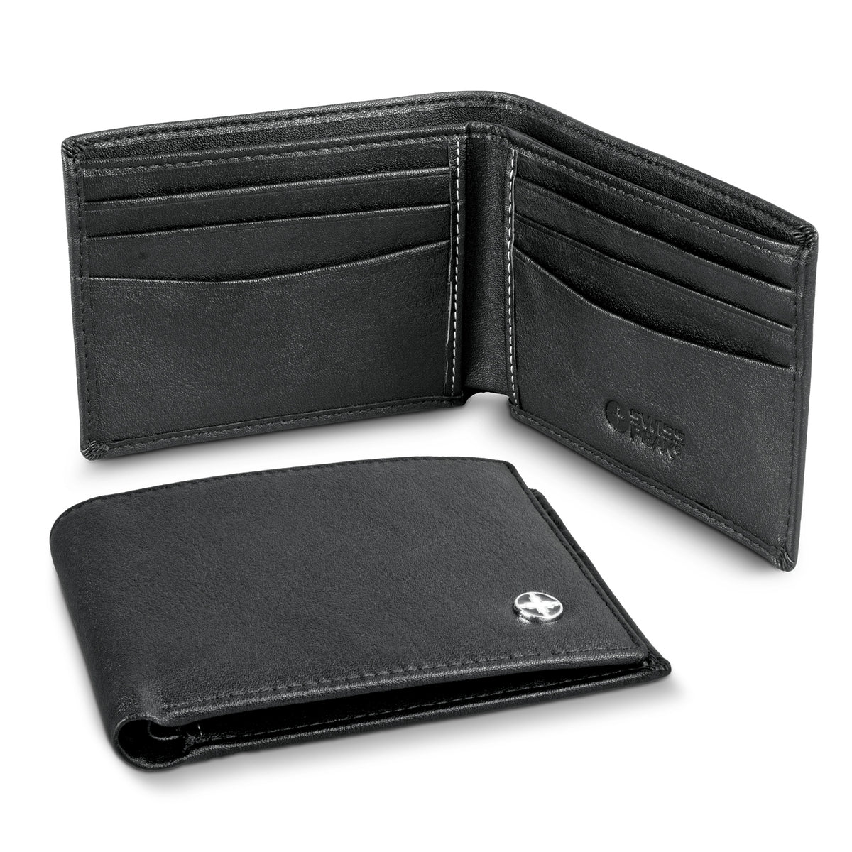 Swiss Peak Anti-Skimming Wallet - Black
