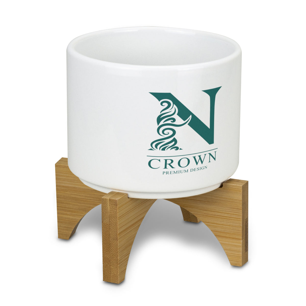 Planter with Bamboo Base - Main
