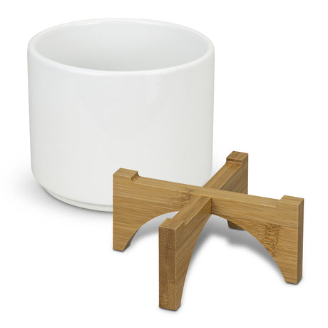 Planter with Bamboo Base - Components