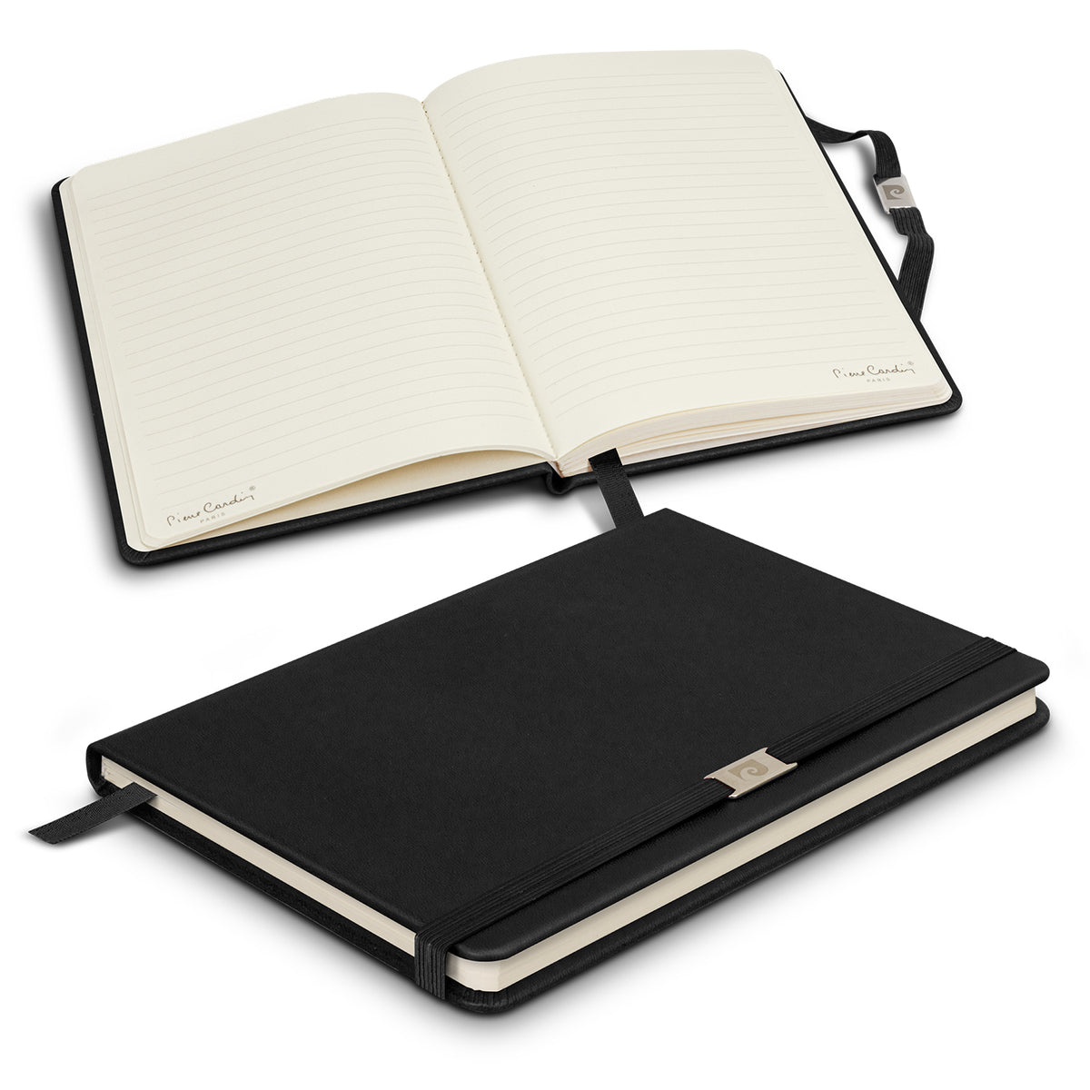 Pierre Cardin Nouvelle Notebook - Black