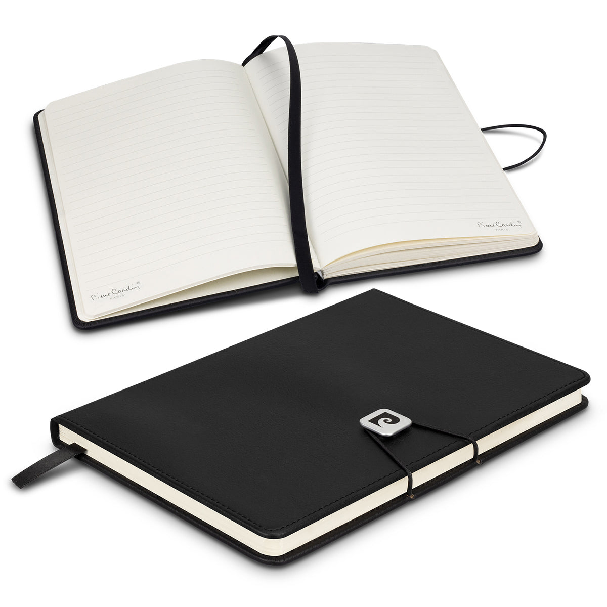 Pierre Cardin Biarritz Notebook Gift Set - Black Notebook