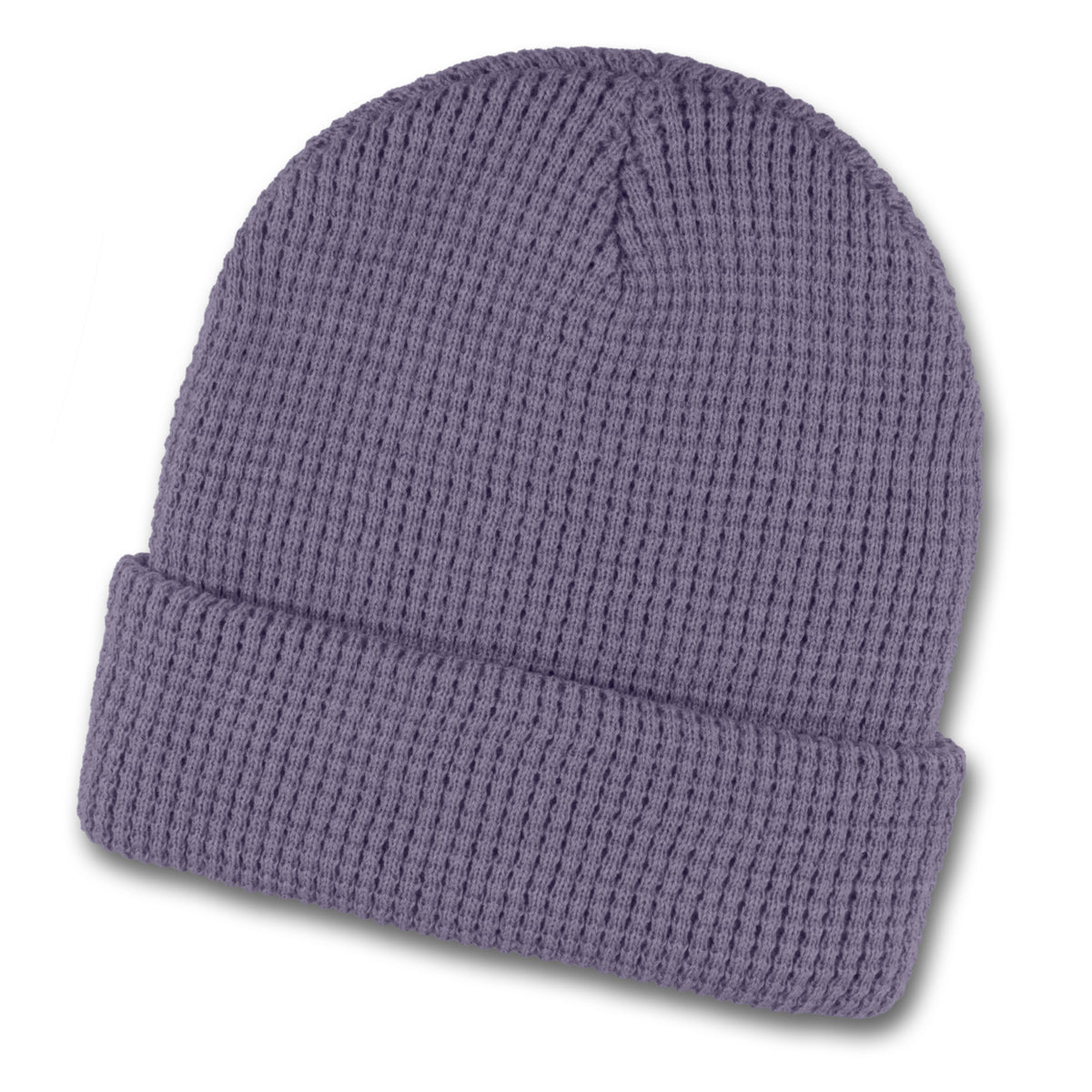 Galway Waffle Beanie - Mauve
