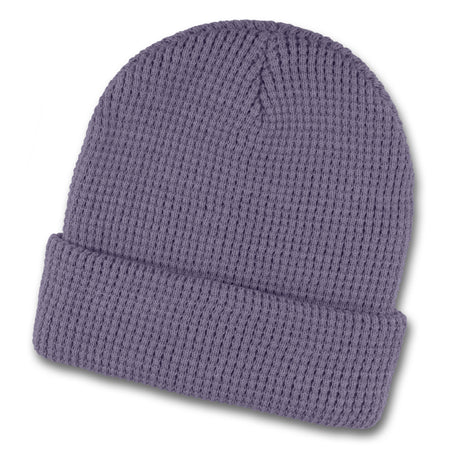 Galway Waffle Beanie - Mauve