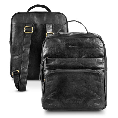 Pierre Cardin Leather Backpack - Main
