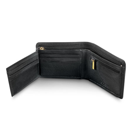 Pierre Cardin Leather Wallet - Open