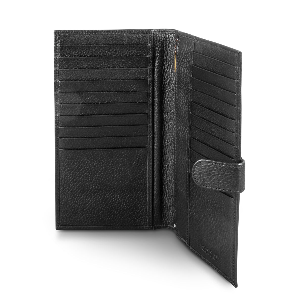 Pierre Cardin Leather Passport Wallet - Internal