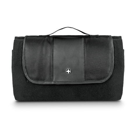 Swiss Peak Picnic Blanket - Black