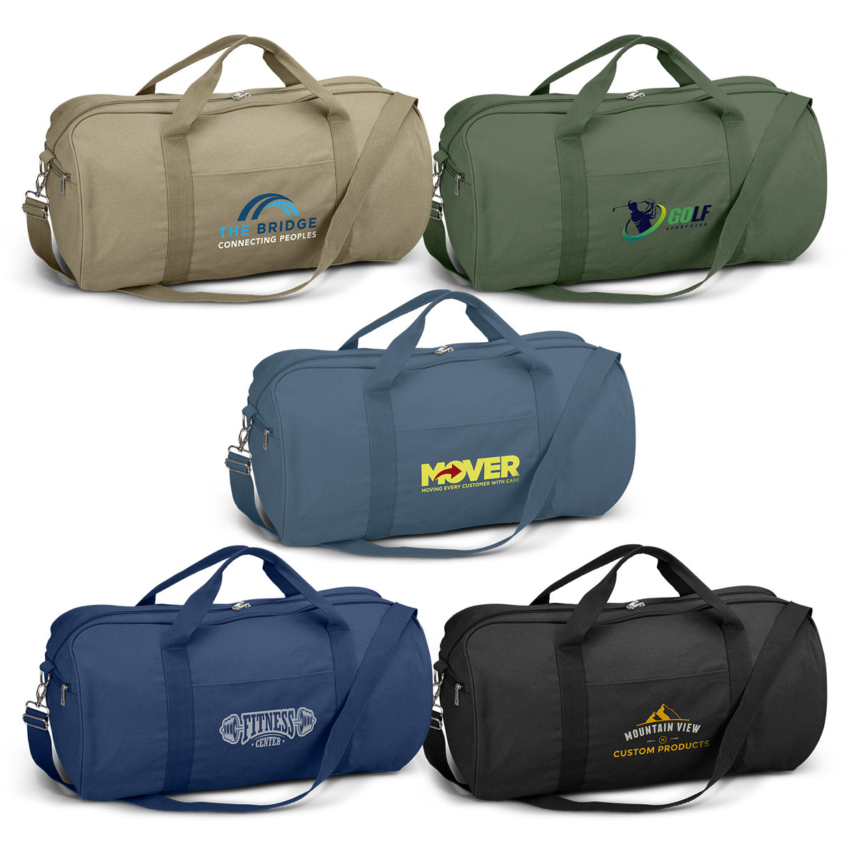 Canvas Duffle Bag - Main