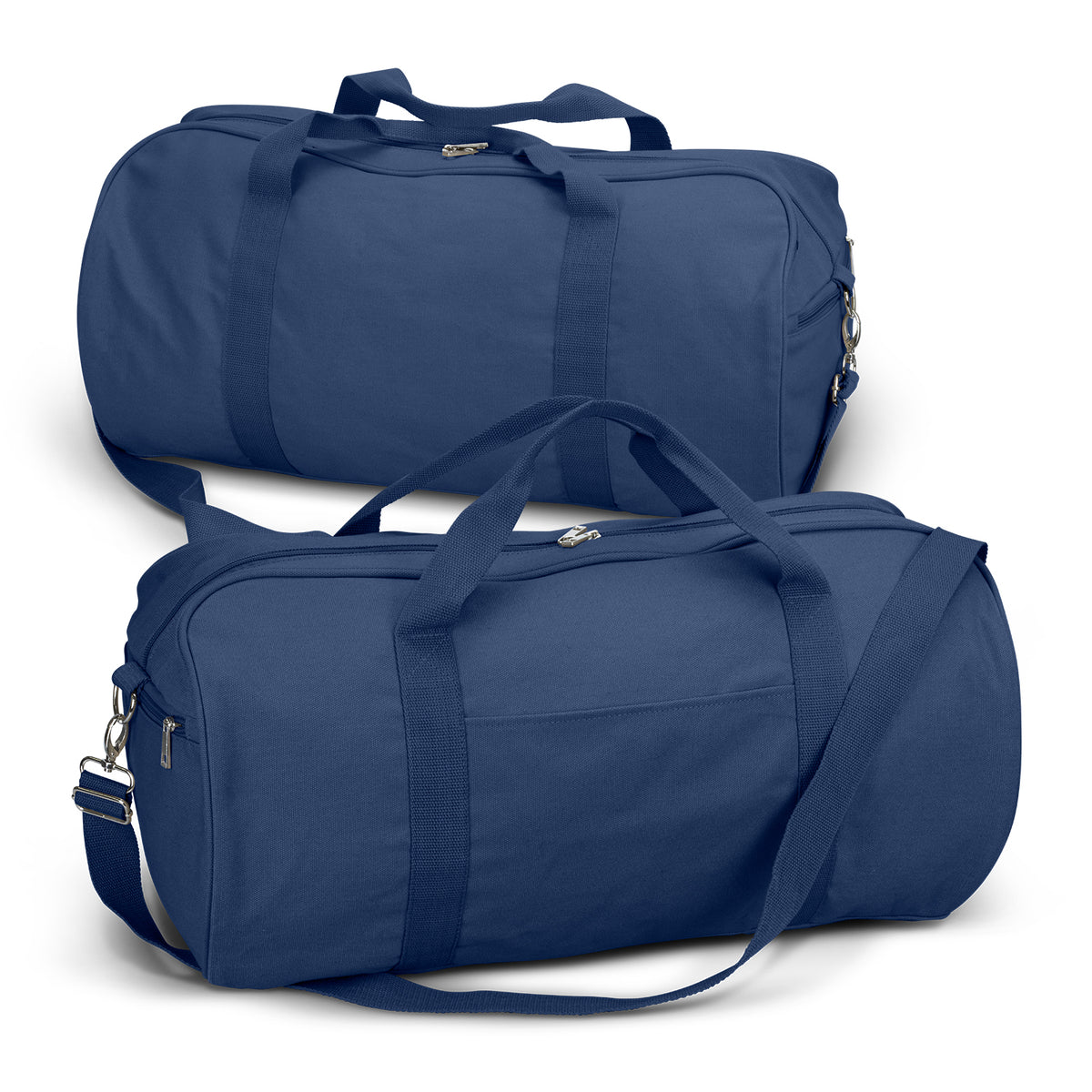 Canvas Duffle Bag - Navy