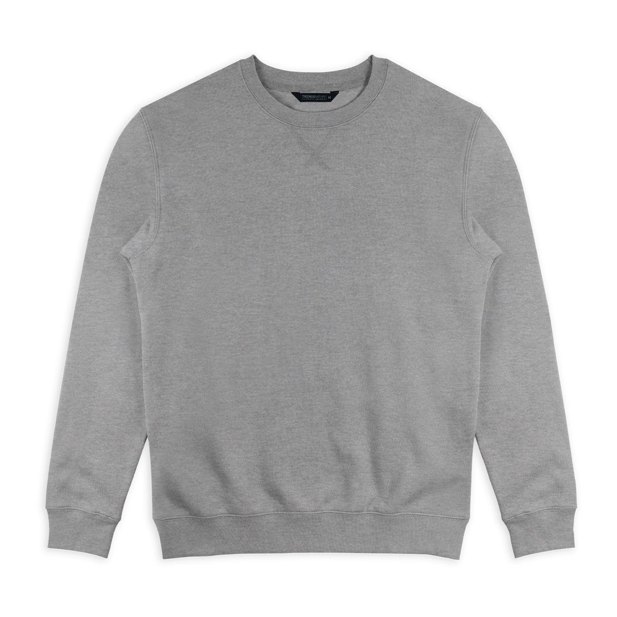 TRENDSWEAR Classic Unisex Sweatshirt - Heather Grey
