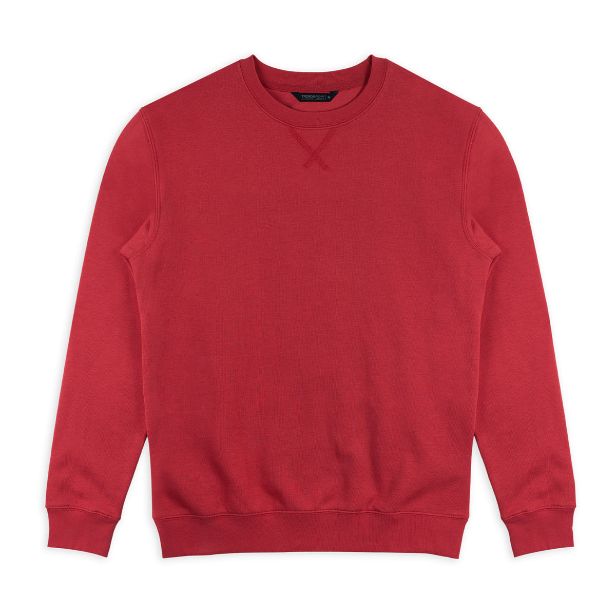 TRENDSWEAR Classic Unisex Sweatshirt - Red