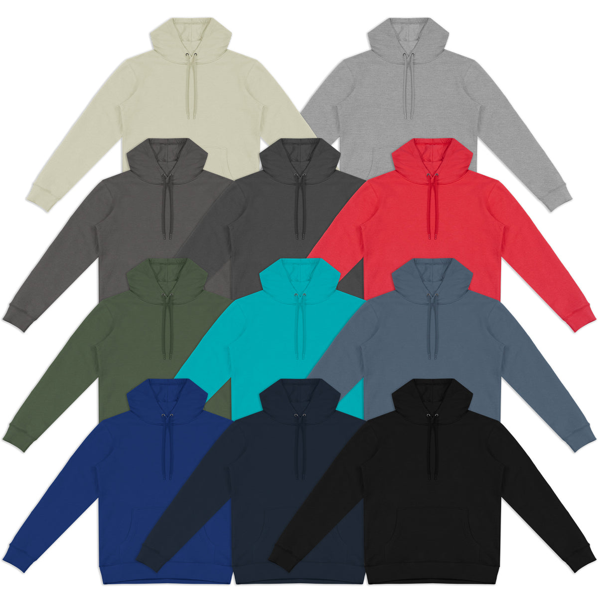 TRENDSWEAR Studio Unisex Hoodie - Colour Range