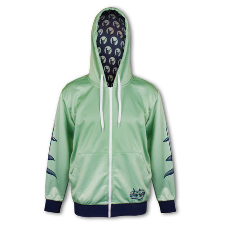 Custom Mens Sports Zipped Hoodie - Front
