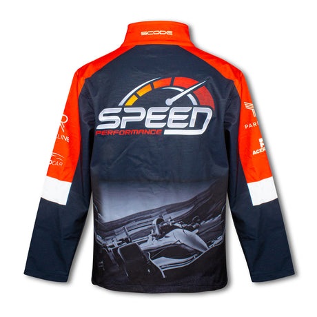Custom Mens Premium Softshell Jacket - Back