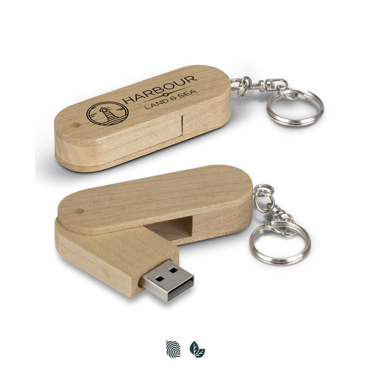 Maple 8GB Flash Drive - Impact Aware