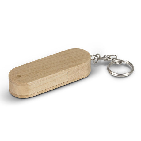 Maple 8GB Flash Drive - Natural