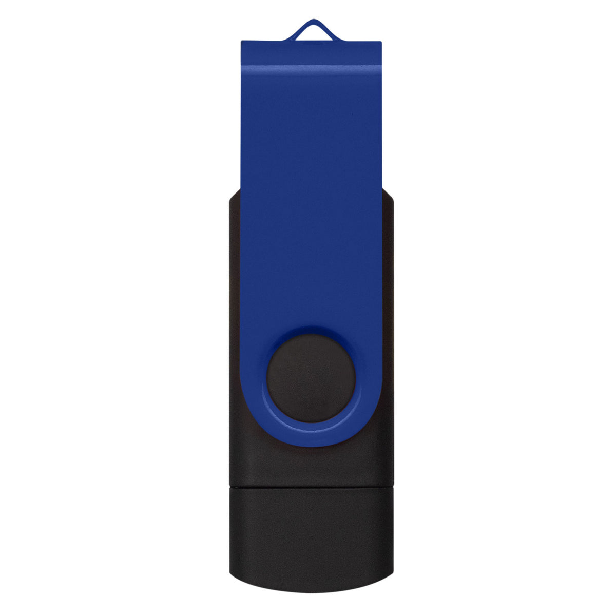 Helix 8GB Dual Flash Drive - Dark Blue