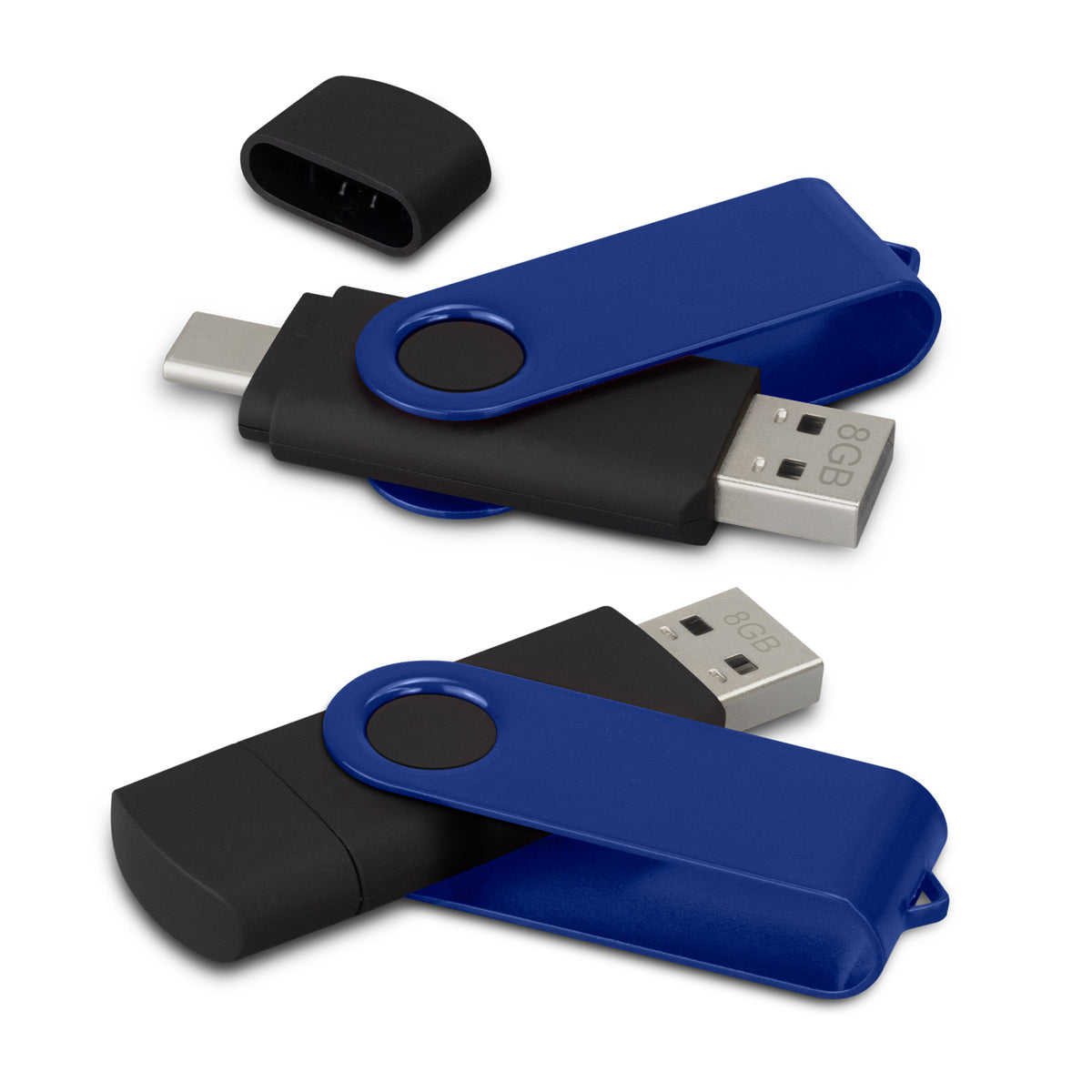 Helix 8GB Dual Flash Drive - Dual