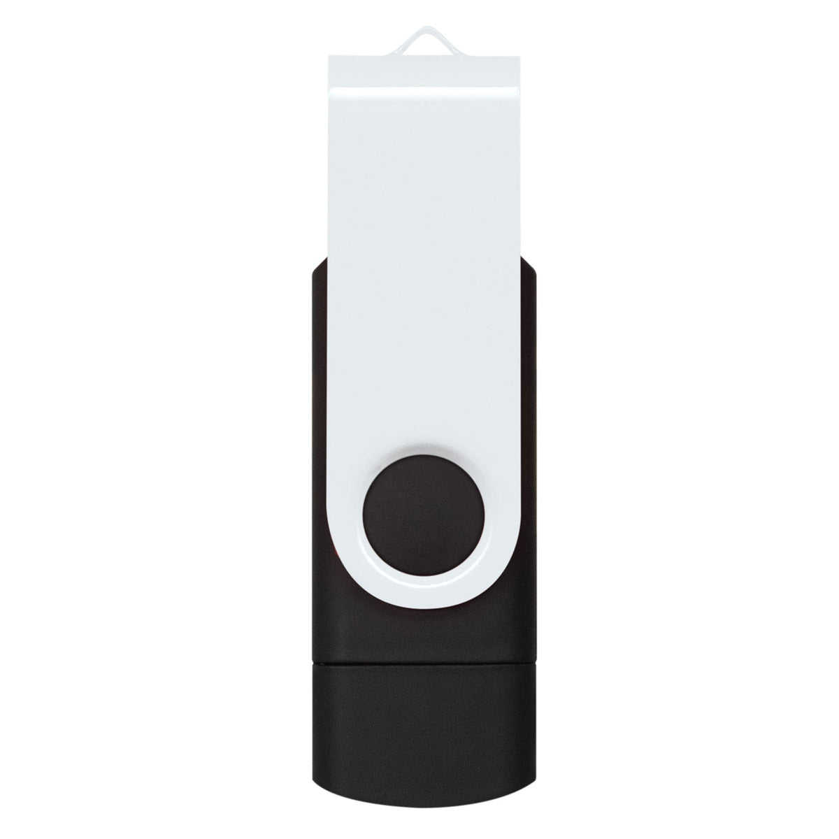 Helix 8GB Dual Flash Drive - White