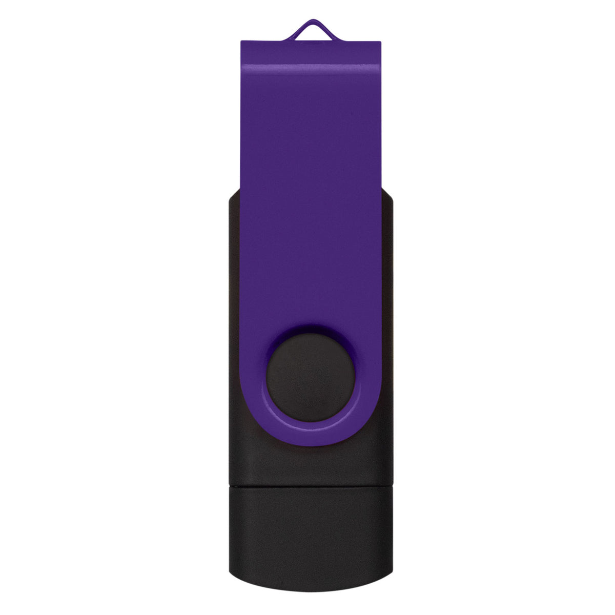 Helix 16GB Dual Flash Drive - Purple