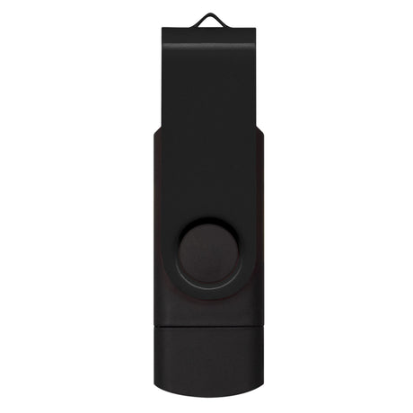 Helix 16GB Dual Flash Drive - Black
