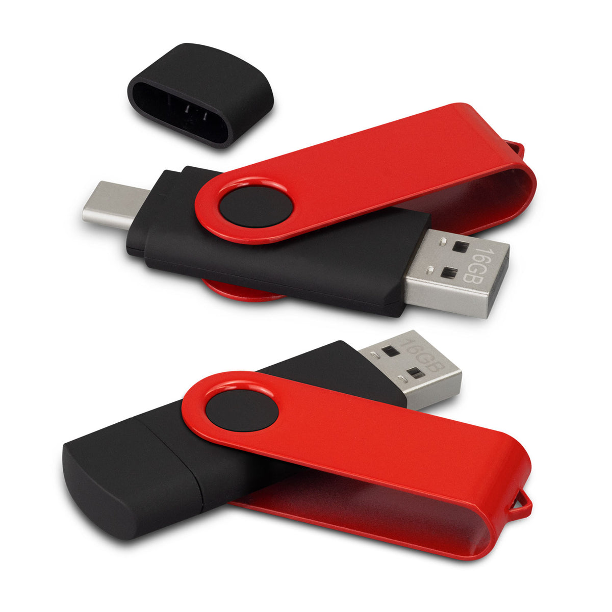 Helix 16GB Dual Flash Drive - Detail