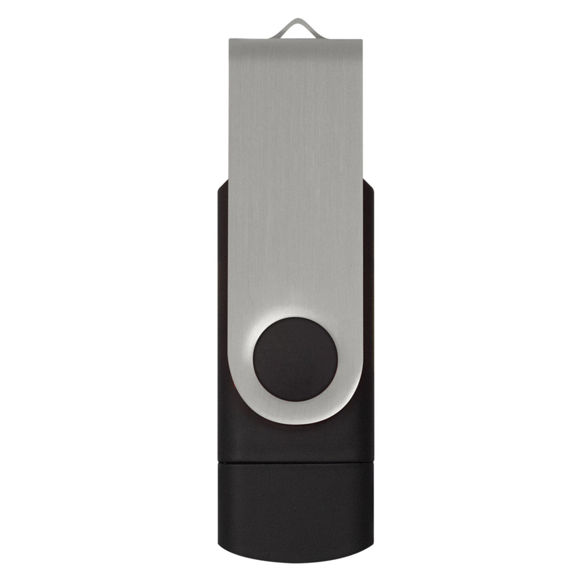Helix 16GB Dual Flash Drive - Silver