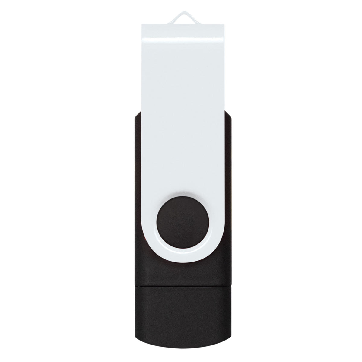Helix 16GB Dual Flash Drive - White
