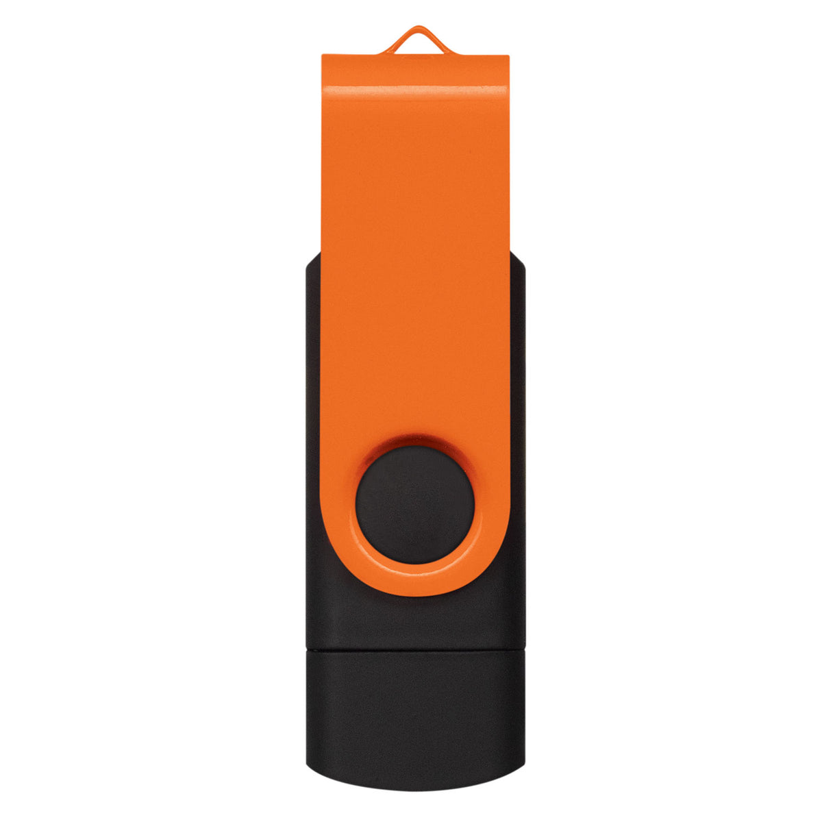 Helix 16GB Dual Flash Drive - Orange