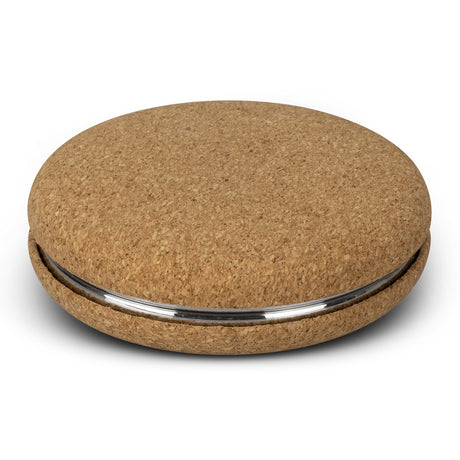 Cork Compact Mirror - Natural