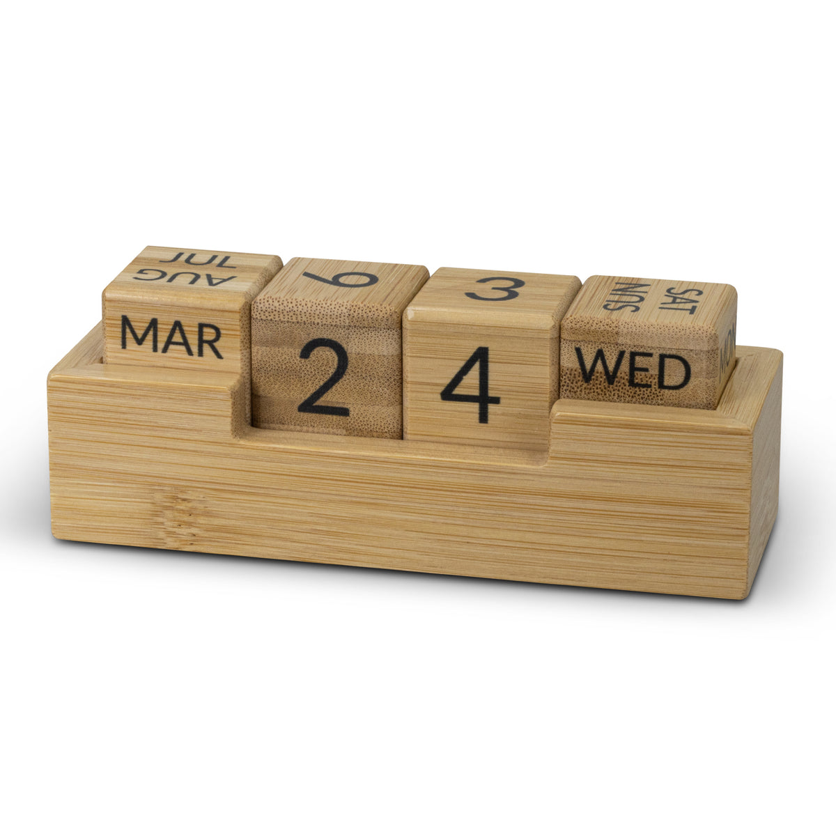 Bamboo Calendar - Natural