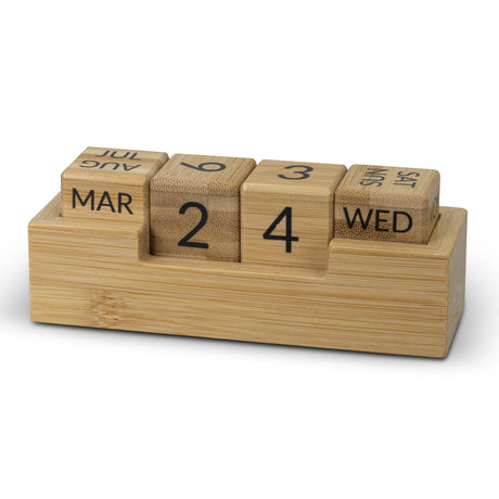 Bamboo Calendar - Natural
