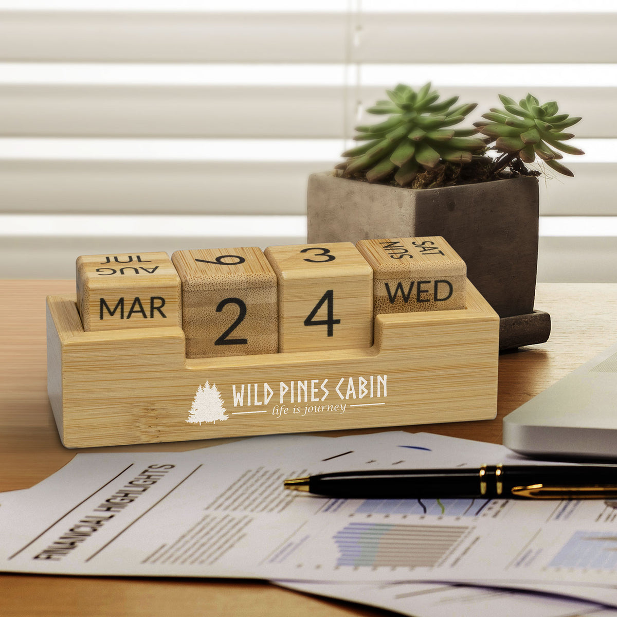 Bamboo Calendar - Feature