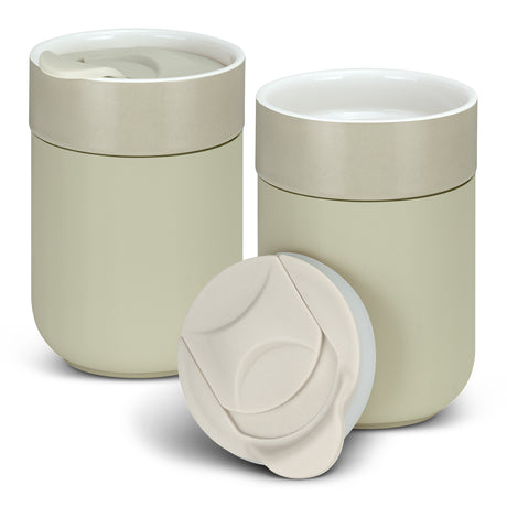 Chalice Ceramic Coffee Cup - Ecru