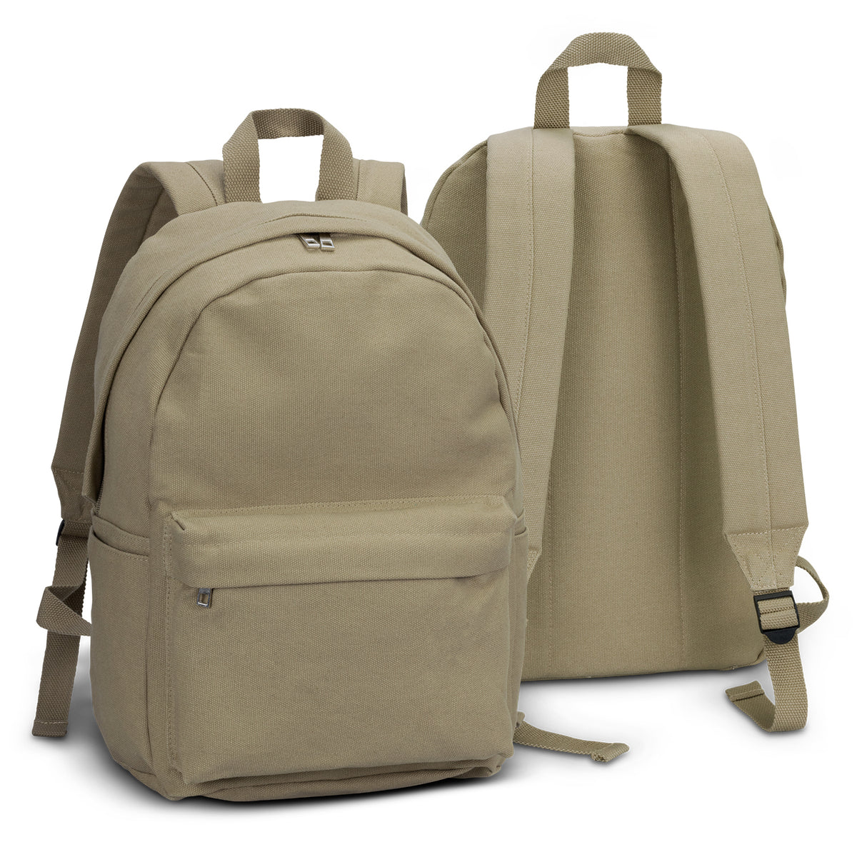 Canvas Backpack - Beige