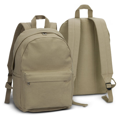 Canvas Backpack - Beige