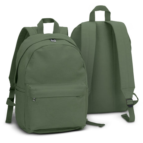 Canvas Backpack - Olive