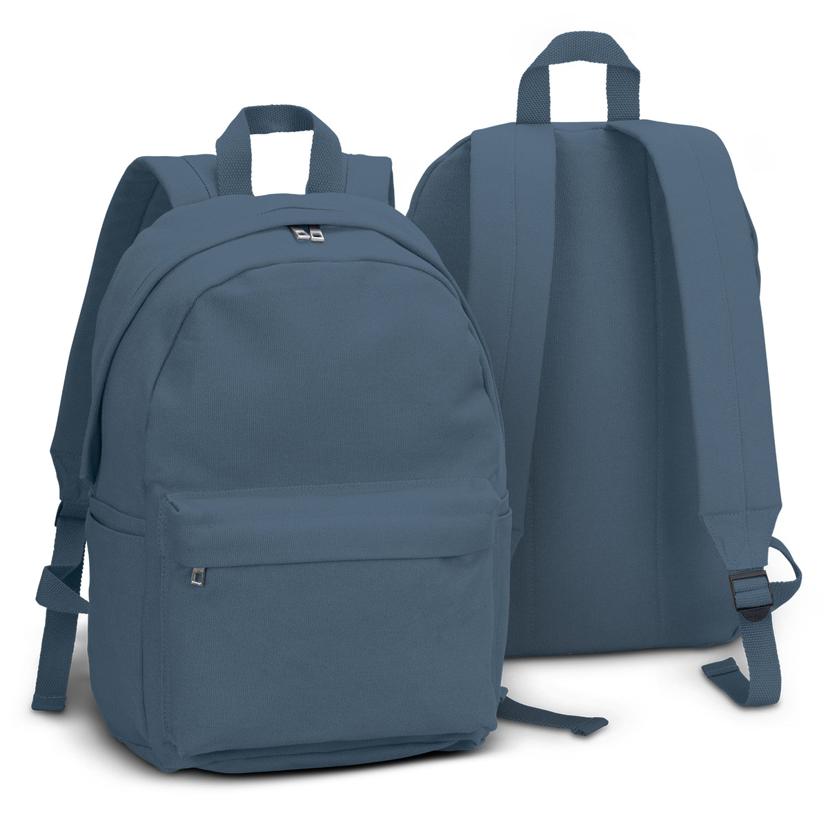 Canvas Backpack - Slate Blue