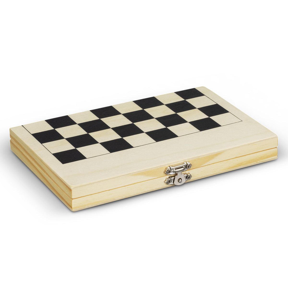 Travel Chess Set - Natural/Black