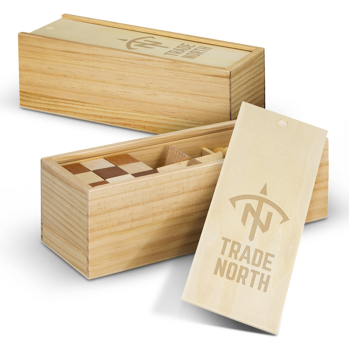 Wooden Brain Teaser Set - Main
