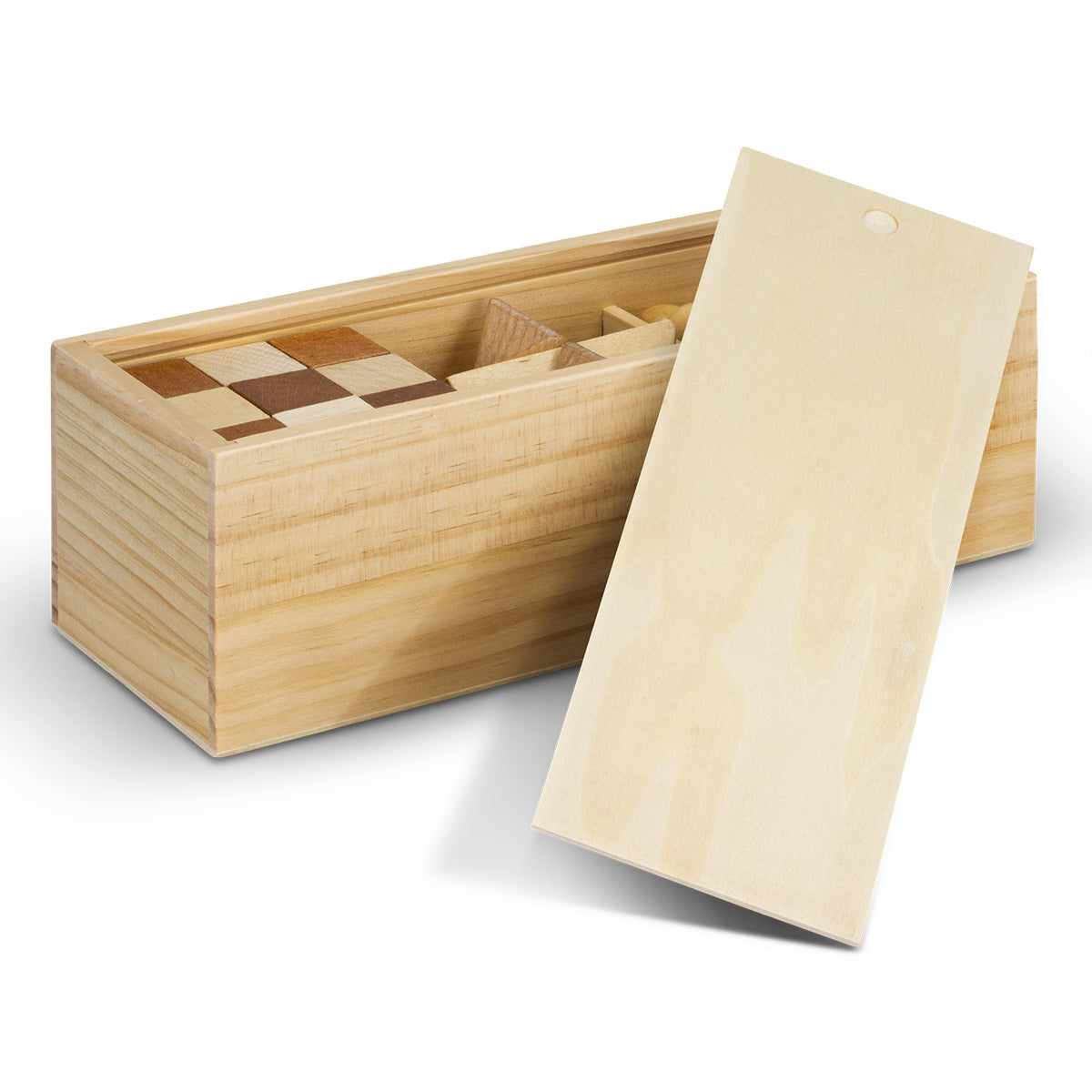 Wooden Brain Teaser Set - Open