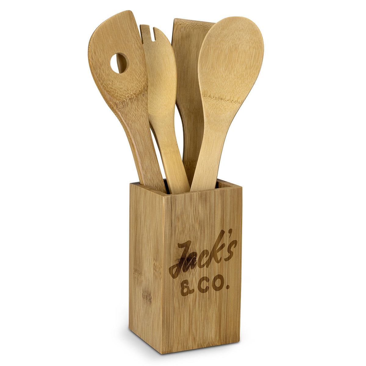 Bamboo Kitchen Utensils - Main