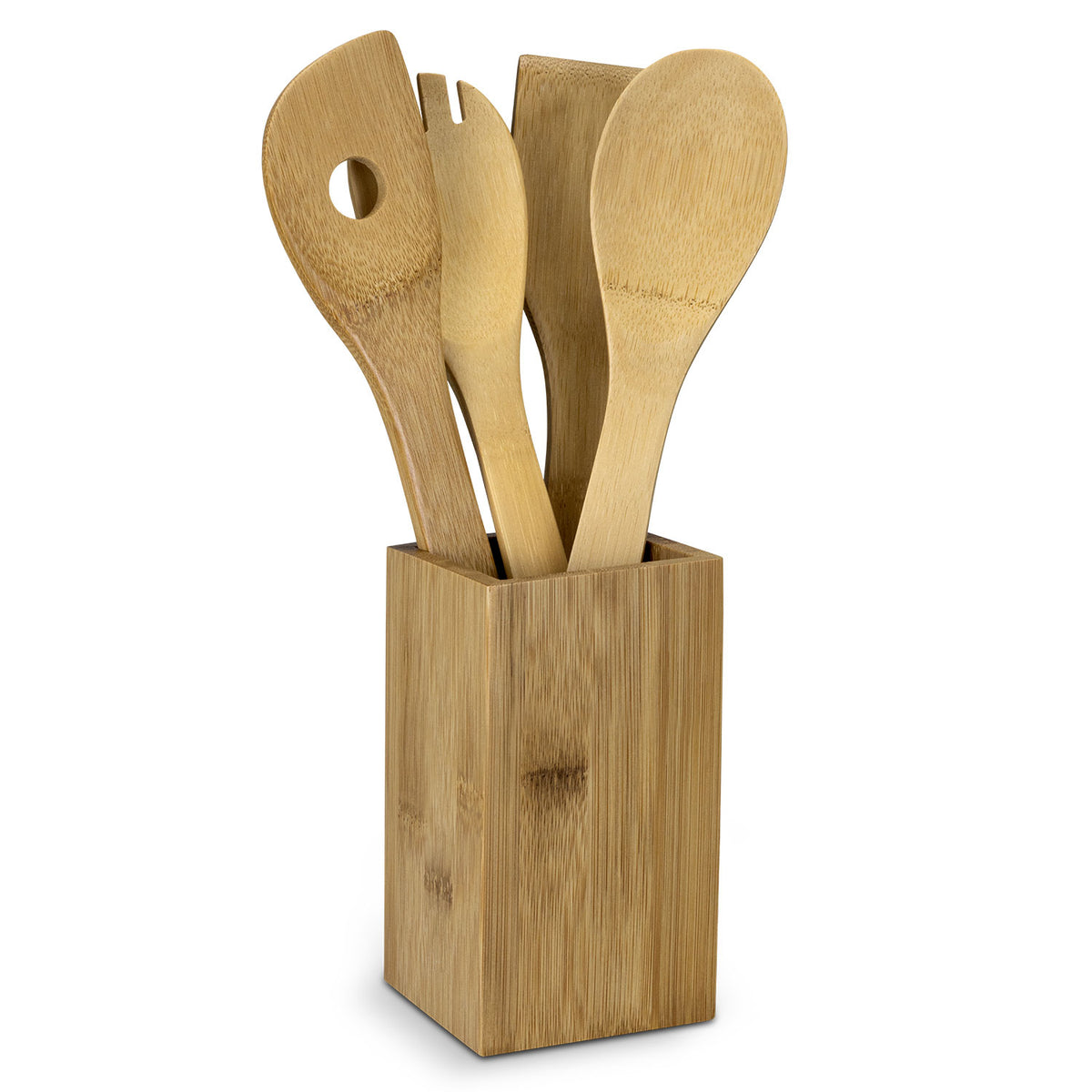 Bamboo Kitchen Utensils - Natural